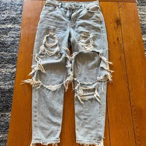 medium wash jeans from american eagle